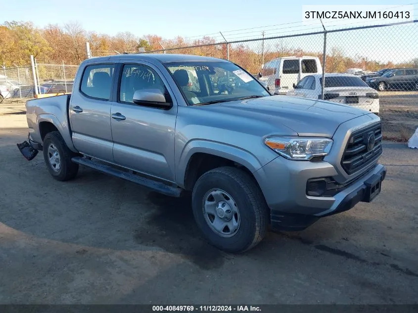 2018 Toyota Tacoma Sr V6 VIN: 3TMCZ5ANXJM160413 Lot: 40849769