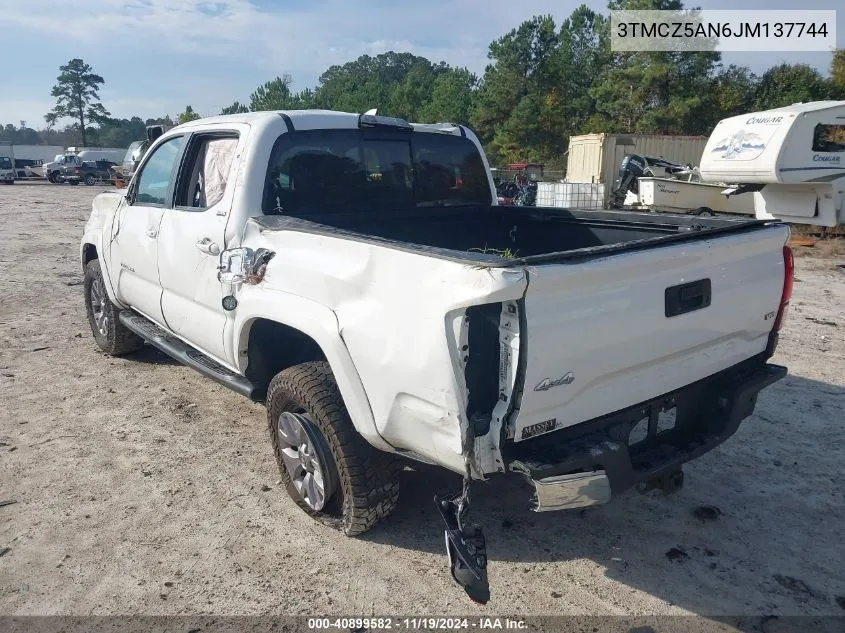 2018 Toyota Tacoma Sr5 V6 VIN: 3TMCZ5AN6JM137744 Lot: 40899582