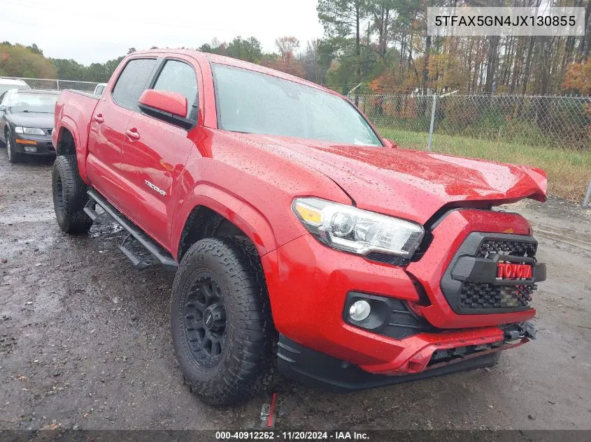 2018 Toyota Tacoma Sr5 VIN: 5TFAX5GN4JX130855 Lot: 40912262