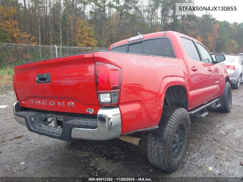 2018 Toyota Tacoma Sr5 VIN: 5TFAX5GN4JX130855 Lot: 40912262