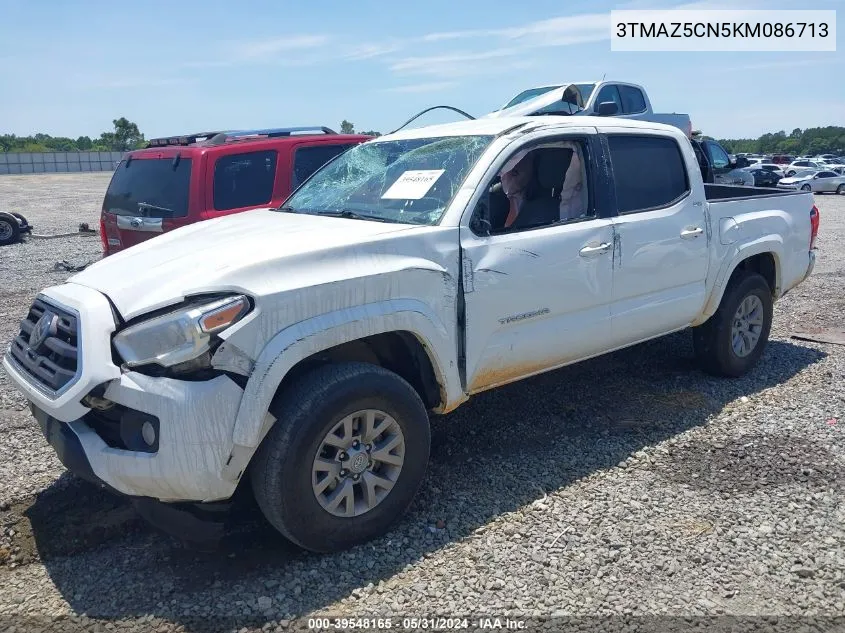 2019 Toyota Tacoma Sr5 V6 VIN: 3TMAZ5CN5KM086713 Lot: 39548165