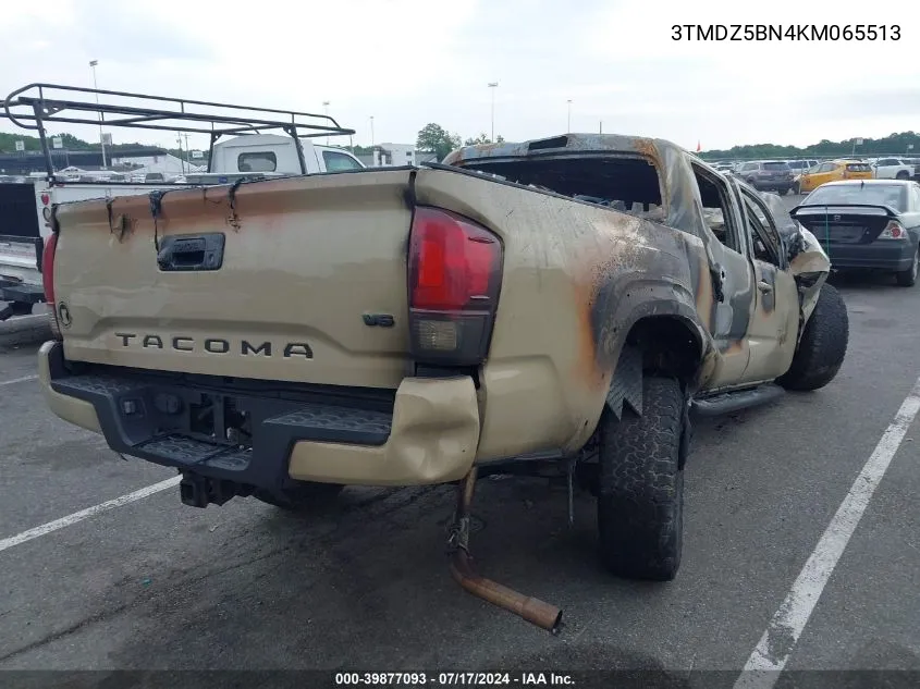 2019 Toyota Tacoma VIN: 3TMDZ5BN4KM065513 Lot: 39877093