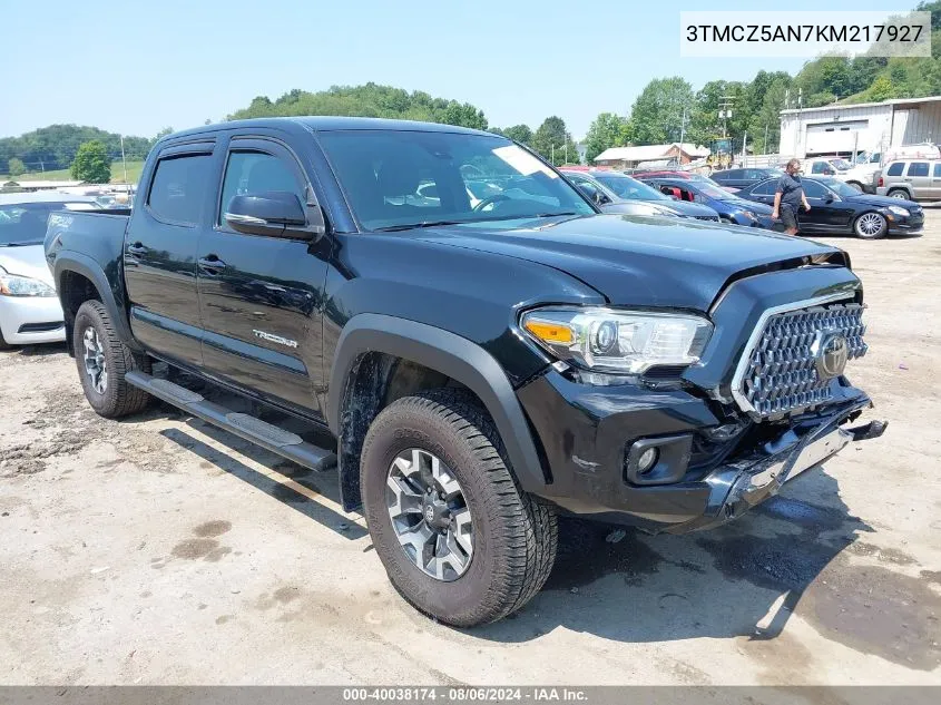 3TMCZ5AN7KM217927 2019 Toyota Tacoma Trd Off Road