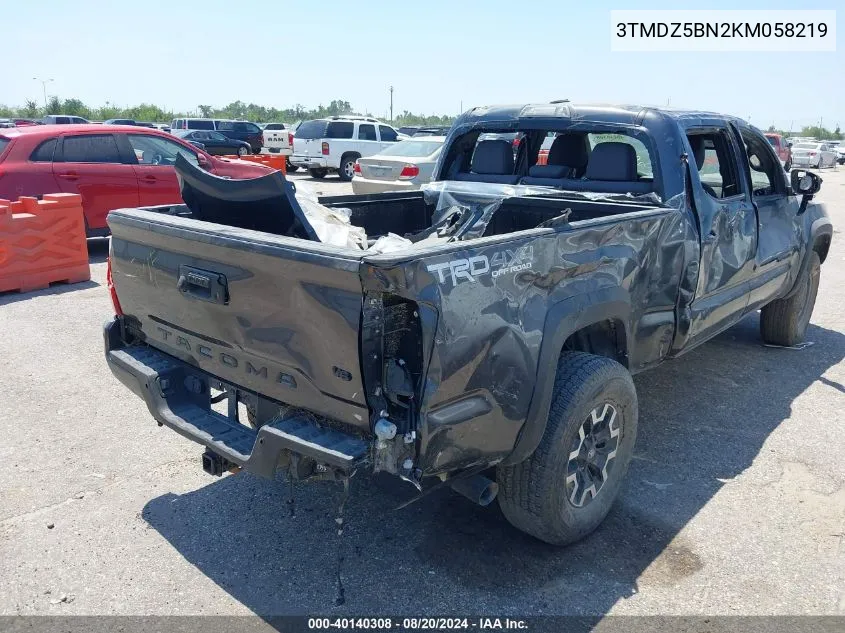 3TMDZ5BN2KM058219 2019 Toyota Tacoma Trd Off Road