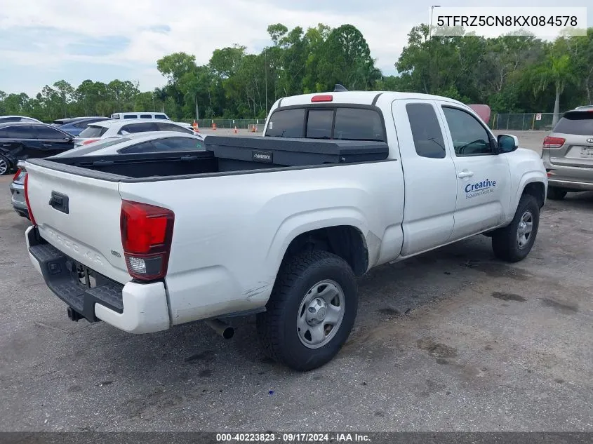 5TFRZ5CN8KX084578 2019 Toyota Tacoma Sr V6