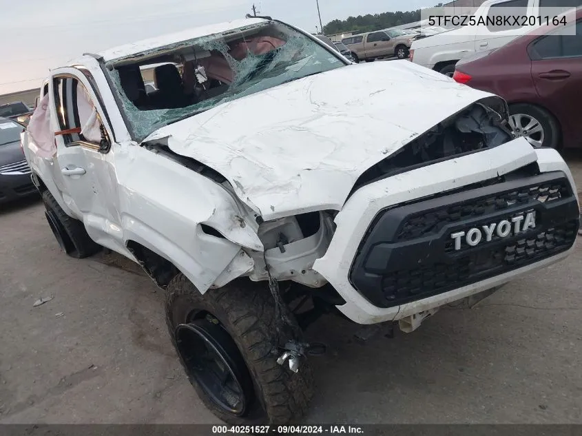 5TFCZ5AN8KX201164 2019 Toyota Tacoma Double Cab/Sr/Sr5/Trd Spo