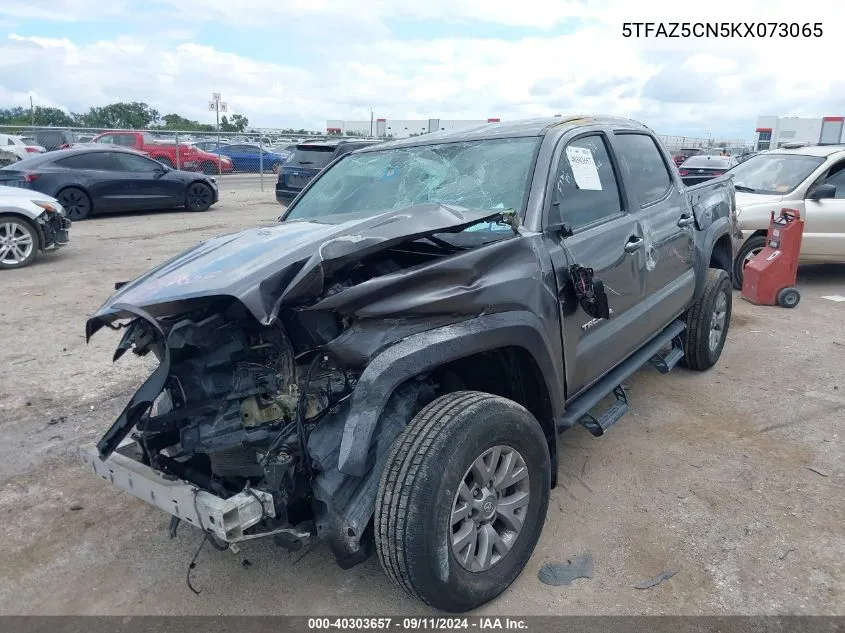 2019 Toyota Tacoma Sr5 V6 VIN: 5TFAZ5CN5KX073065 Lot: 40303657