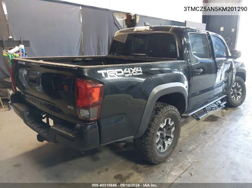 3TMCZ5AN5KM201290 2019 Toyota Tacoma Trd Off Road