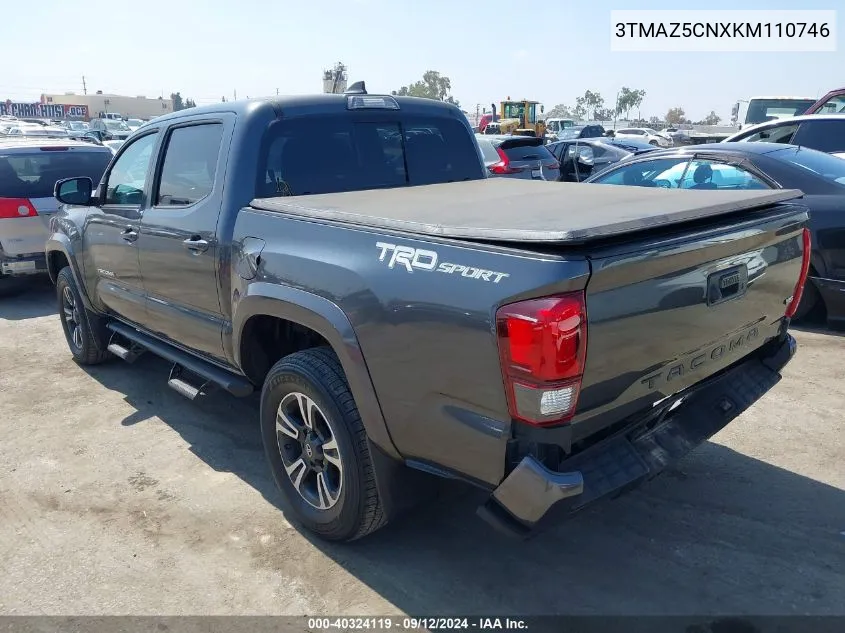 3TMAZ5CNXKM110746 2019 Toyota Tacoma Trd Sport