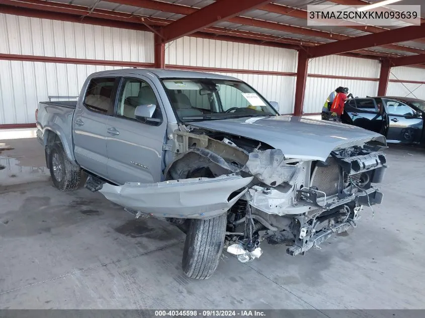 3TMAZ5CNXKM093639 2019 Toyota Tacoma Double Cab/Sr5/Trd Sport/Trd Off Road