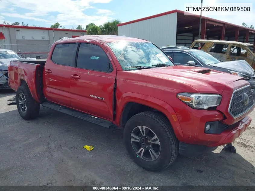 2019 Toyota Tacoma Trd Sport VIN: 3TMAZ5CN8KM089508 Lot: 40346964