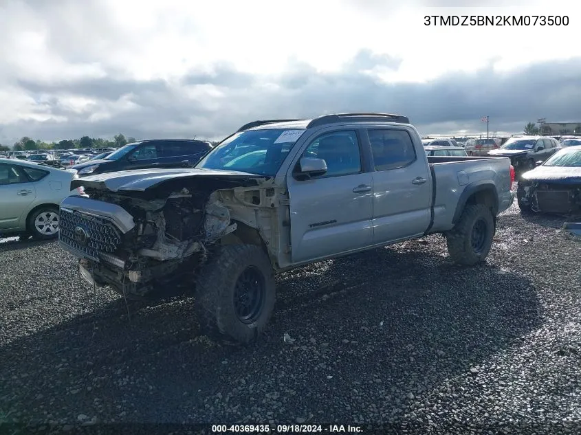 2019 Toyota Tacoma Trd Off Road VIN: 3TMDZ5BN2KM073500 Lot: 40369435