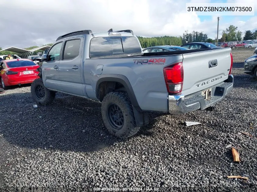 2019 Toyota Tacoma Trd Off Road VIN: 3TMDZ5BN2KM073500 Lot: 40369435