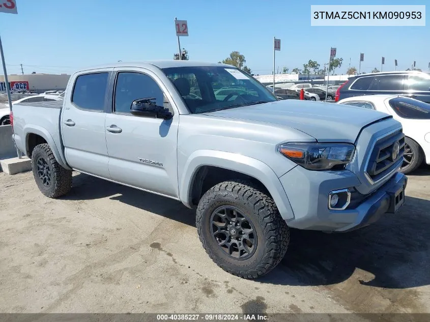 2019 Toyota Tacoma Double Cab/Sr5/Trd Sport/ VIN: 3TMAZ5CN1KM090953 Lot: 40385227