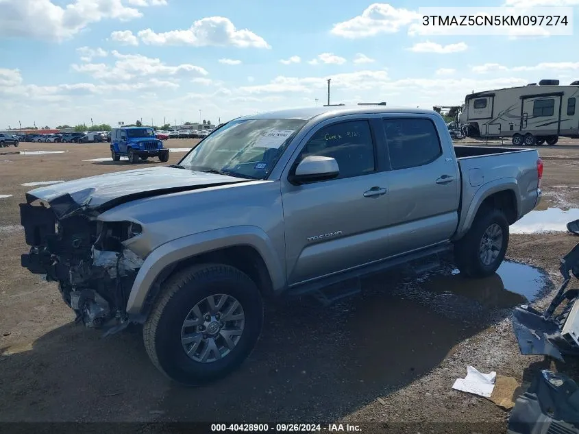 2019 Toyota Tacoma Sr5 V6 VIN: 3TMAZ5CN5KM097274 Lot: 40428900