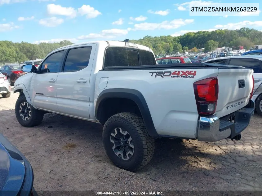 3TMCZ5AN4KM263229 2019 Toyota Tacoma Trd Off Road