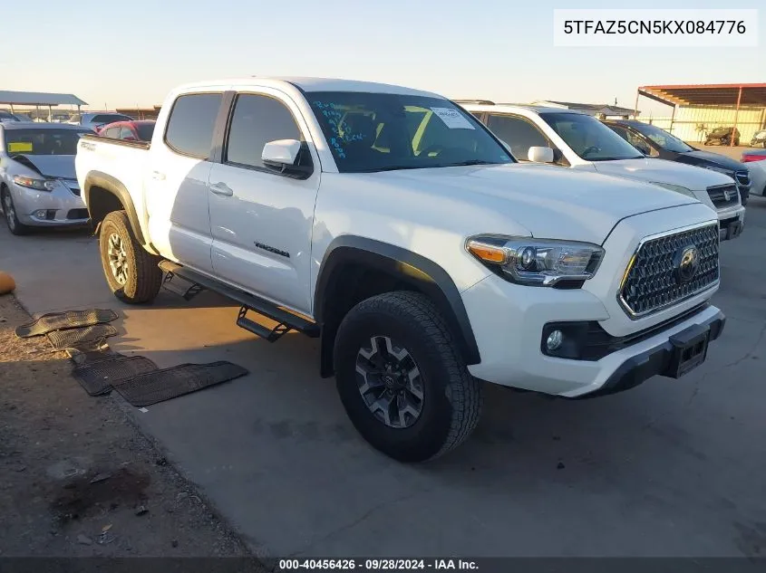 2019 Toyota Tacoma Double Cab/Sr5/Trd Sport/ VIN: 5TFAZ5CN5KX084776 Lot: 40456426