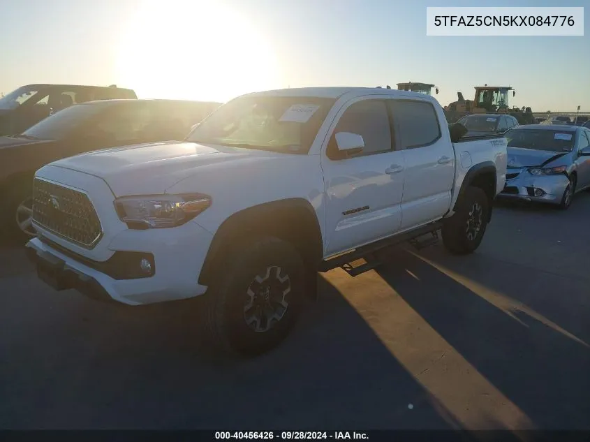 5TFAZ5CN5KX084776 2019 Toyota Tacoma Double Cab/Sr5/Trd Sport/