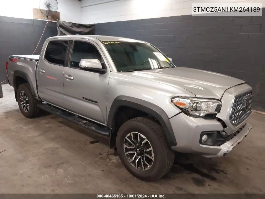 3TMCZ5AN1KM264189 2019 Toyota Tacoma Trd Off Road