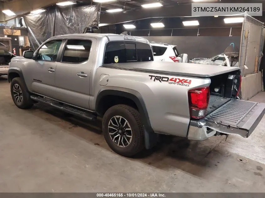 3TMCZ5AN1KM264189 2019 Toyota Tacoma Trd Off Road