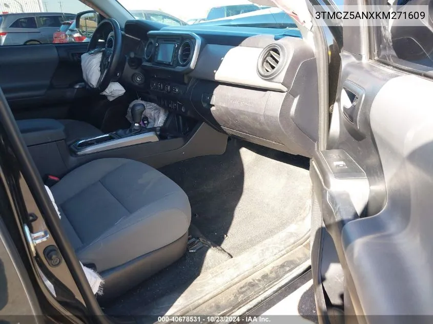 3TMCZ5ANXKM271609 2019 Toyota Tacoma Sr5 V6