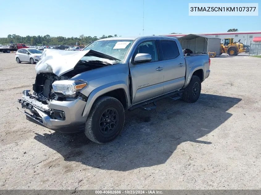 2019 Toyota Tacoma Sr5 V6 VIN: 3TMAZ5CN1KM107377 Lot: 40682686