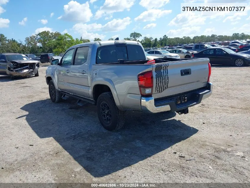 2019 Toyota Tacoma Sr5 V6 VIN: 3TMAZ5CN1KM107377 Lot: 40682686