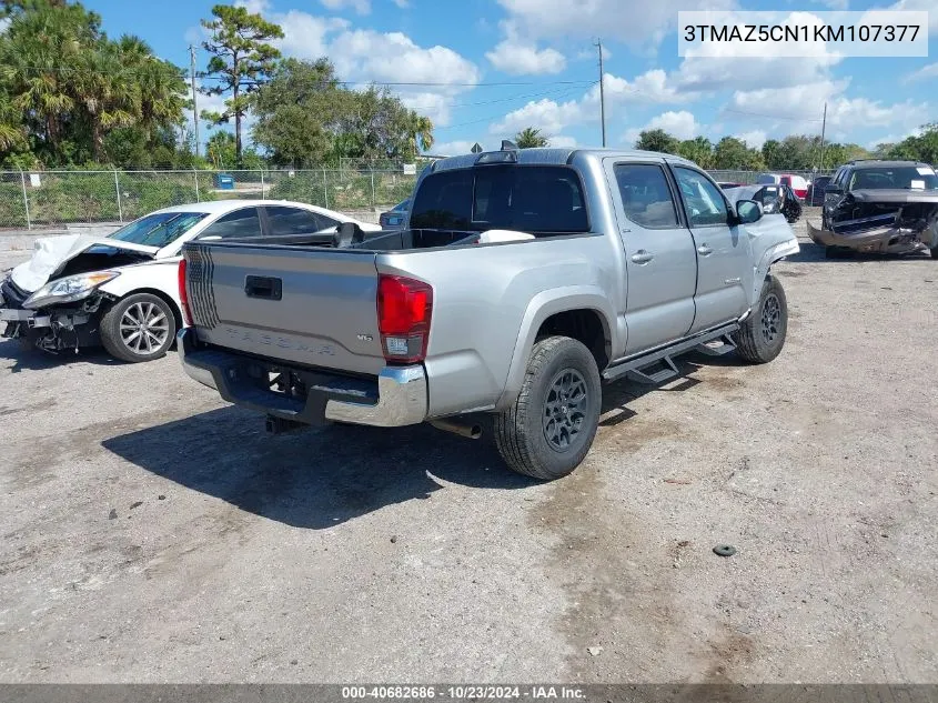 2019 Toyota Tacoma Sr5 V6 VIN: 3TMAZ5CN1KM107377 Lot: 40682686