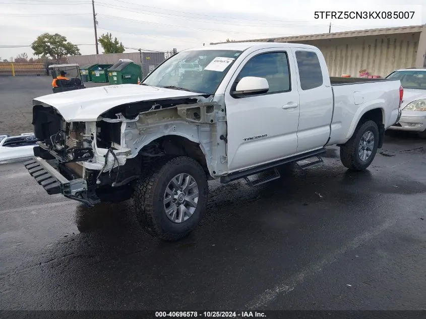 2019 Toyota Tacoma Sr5 V6 VIN: 5TFRZ5CN3KX085007 Lot: 40696578