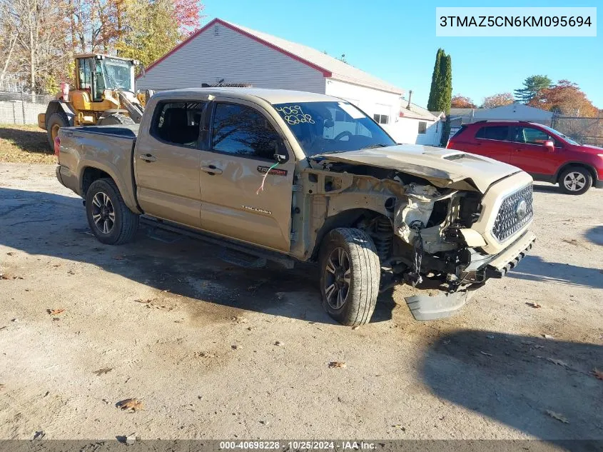 2019 Toyota Tacoma Trd Sport VIN: 3TMAZ5CN6KM095694 Lot: 40698228