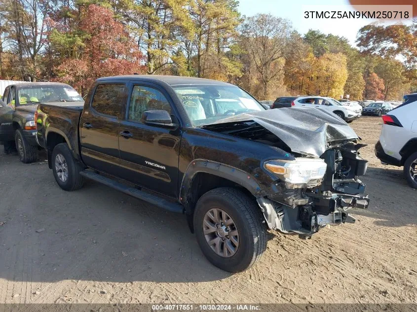 2019 Toyota Tacoma Sr5 V6 VIN: 3TMCZ5AN9KM250718 Lot: 40717551