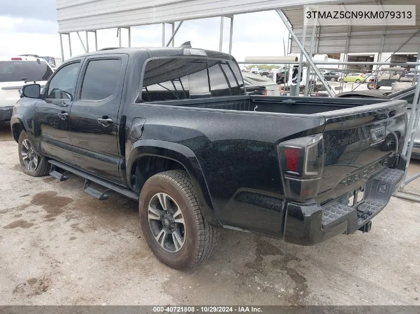 2019 Toyota Tacoma Trd Sport VIN: 3TMAZ5CN9KM079313 Lot: 40721808