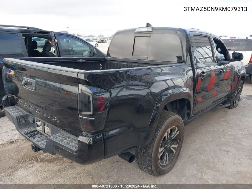 2019 Toyota Tacoma Trd Sport VIN: 3TMAZ5CN9KM079313 Lot: 40721808