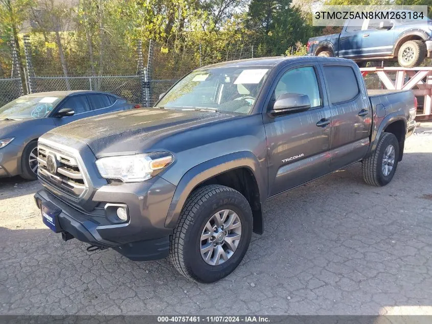 2019 Toyota Tacoma Sr5 V6 VIN: 3TMCZ5AN8KM263184 Lot: 40757461