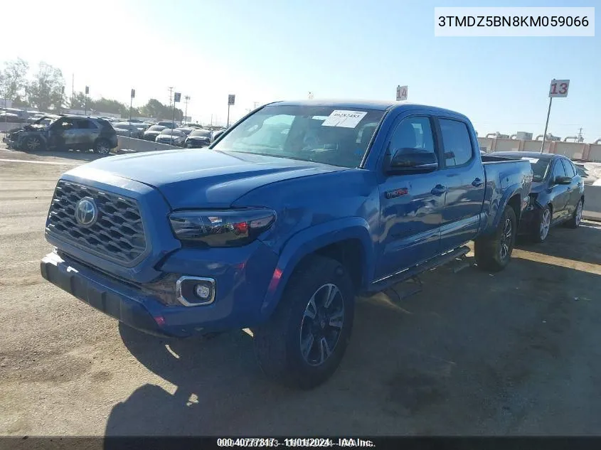 2019 Toyota Tacoma Trd Sport VIN: 3TMDZ5BN8KM059066 Lot: 40777817