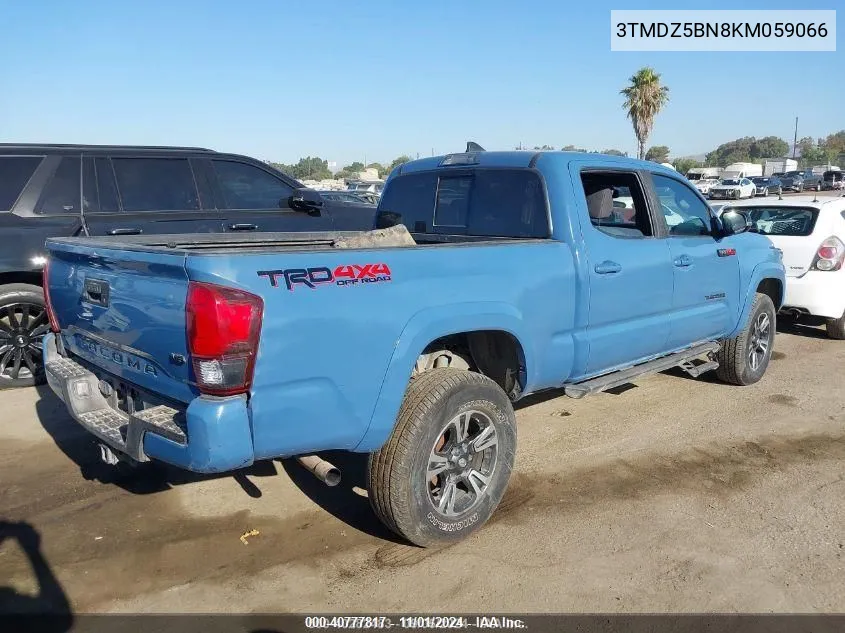 2019 Toyota Tacoma Trd Sport VIN: 3TMDZ5BN8KM059066 Lot: 40777817