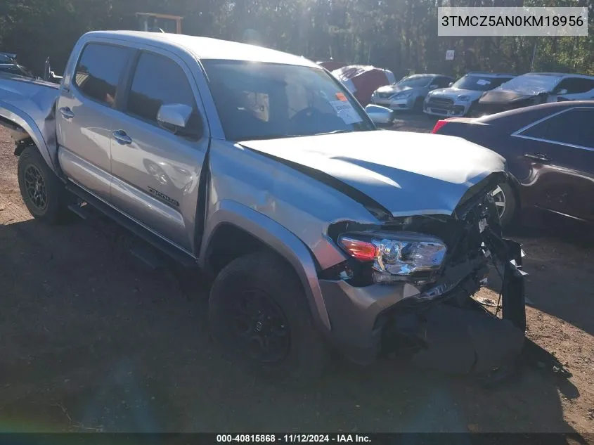 2019 Toyota Tacoma Sr5 V6 VIN: 3TMCZ5AN0KM18956 Lot: 40815868