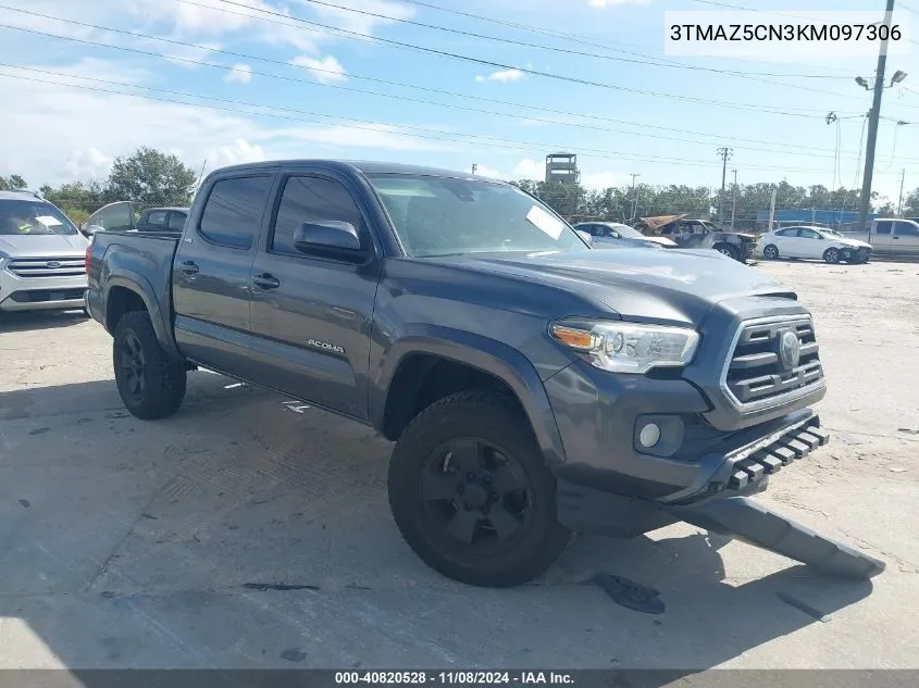 2019 Toyota Tacoma Sr5 V6 VIN: 3TMAZ5CN3KM097306 Lot: 40820528