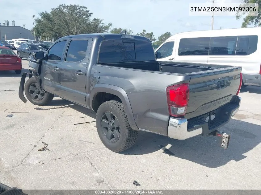 2019 Toyota Tacoma Sr5 V6 VIN: 3TMAZ5CN3KM097306 Lot: 40820528