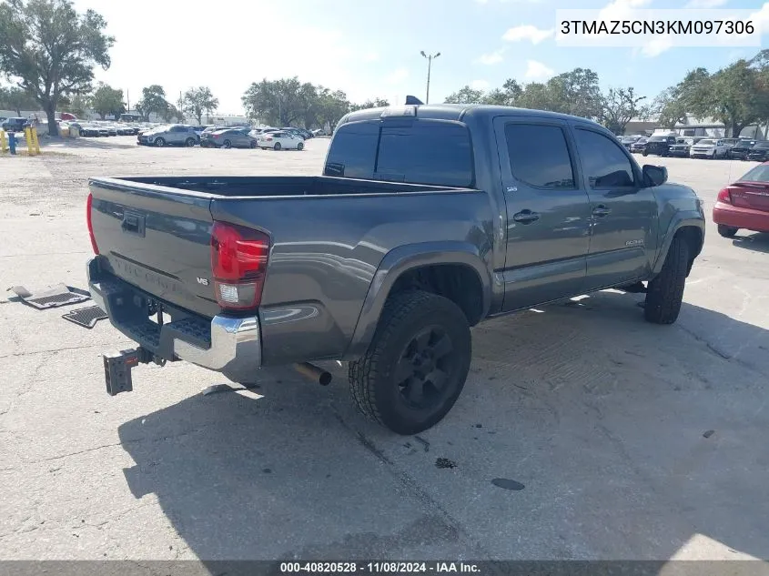 2019 Toyota Tacoma Sr5 V6 VIN: 3TMAZ5CN3KM097306 Lot: 40820528