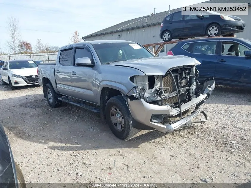 2019 Toyota Tacoma Sr V6 VIN: 3TMCZ5AN1KM253452 Lot: 40846544