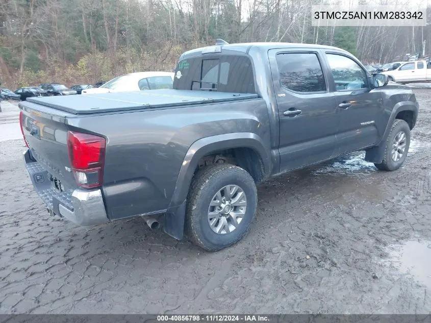 2019 Toyota Tacoma Sr5 V6 VIN: 3TMCZ5AN1KM283342 Lot: 40856798