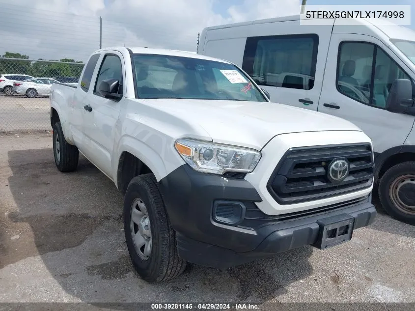 5TFRX5GN7LX174998 2020 Toyota Tacoma Sr