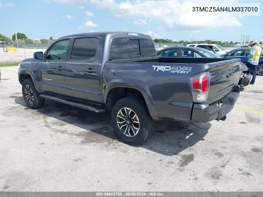 3TMCZ5AN4LM337010 2020 Toyota Tacoma Trd Sport