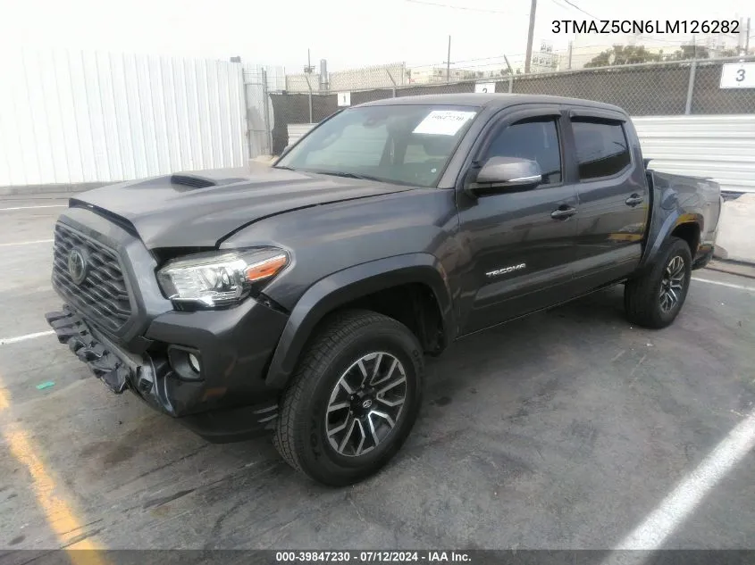 3TMAZ5CN6LM126282 2020 Toyota Tacoma Trd Sport