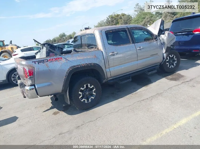 3TYCZ5AN0LT005232 2020 Toyota Tacoma Trd Off-Road