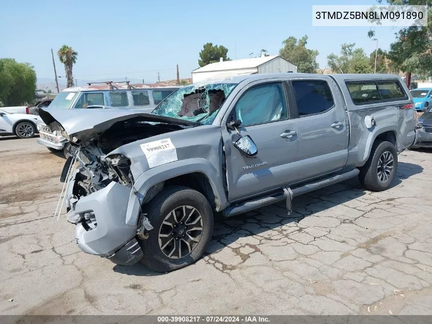 3TMDZ5BN8LM091890 2020 Toyota Tacoma Trd Sport