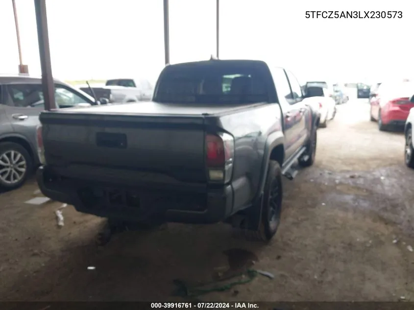 5TFCZ5AN3LX230573 2020 Toyota Tacoma Trd Pro