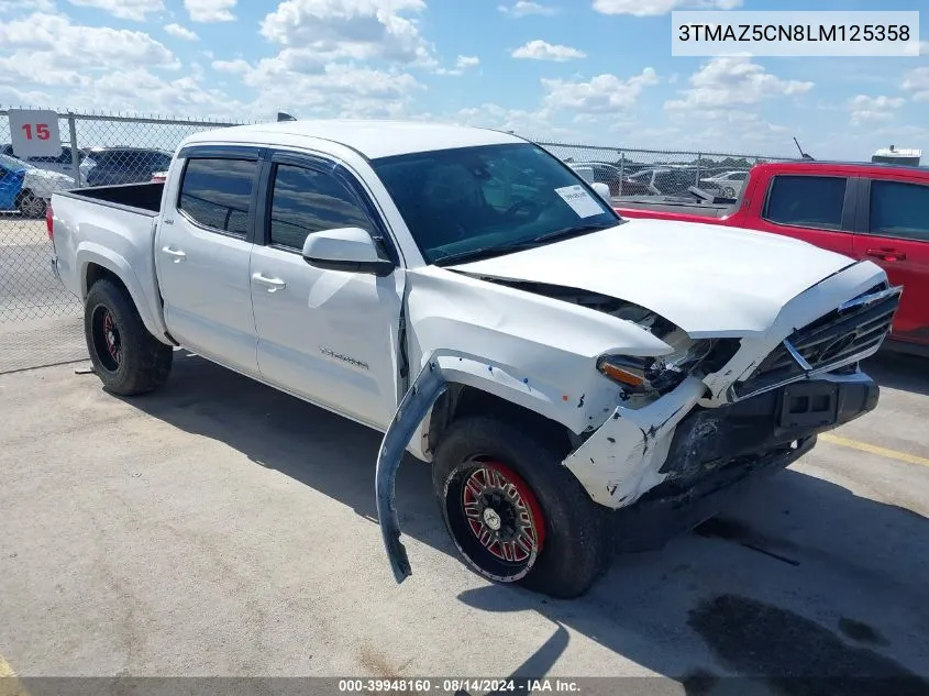 2020 Toyota Tacoma Sr5 V6 VIN: 3TMAZ5CN8LM125358 Lot: 39948160