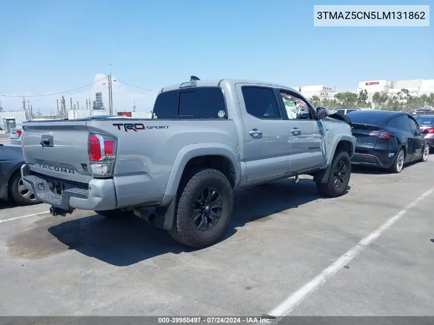 2020 Toyota Tacoma Sr5 V6/Trd Off-Road/Trd Sport VIN: 3TMAZ5CN5LM131862 Lot: 39950497